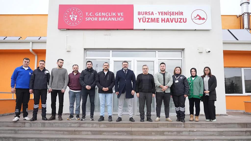 YENİŞEHİR KAPALI YÜZME HAVUZU AÇILIŞI GERÇEKLEŞTİRİLDİ