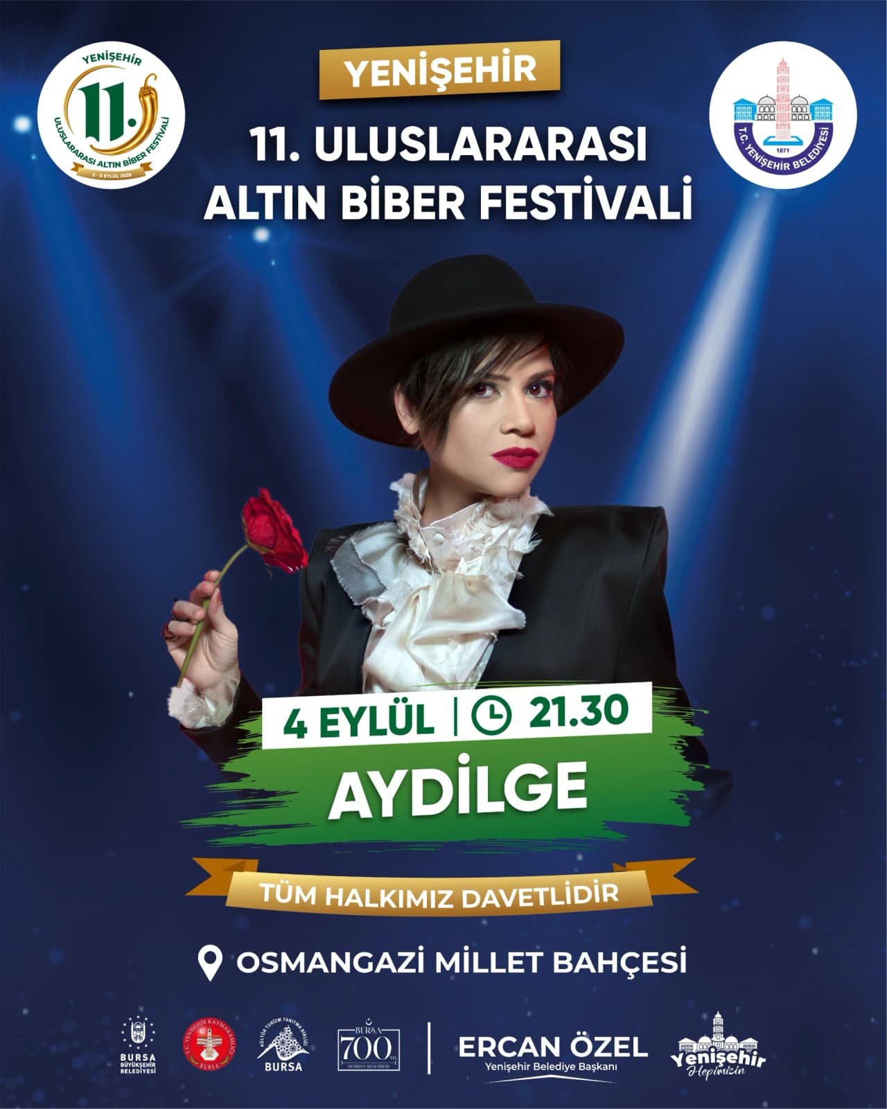 11. ULUSLARARASI ALTINBİBER FESTİVALİ AYDİLGE KONSERİ