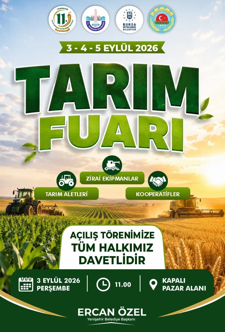 11. ULUSLARARASI ALTINBİBER FESTİVALİ TARIM FUARI