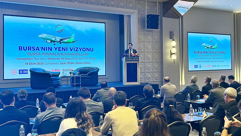BAŞKAN ERCAN ÖZEL: BURSA YENİŞEHİR HAVALİMANI BÜYÜYOR, GELİŞİYOR